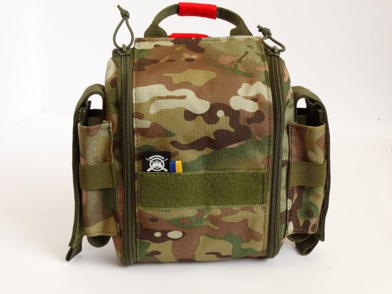 Аптечка тактична військова мультикам зі швидким відкриттям GEN 1