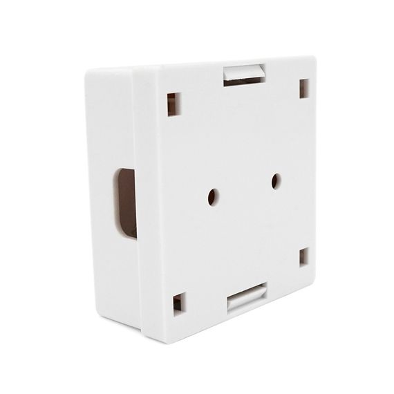 Розетка RITAR UTP 8P8C RJ45 2 порт Cat-6, накладна біла | Зображення 1
