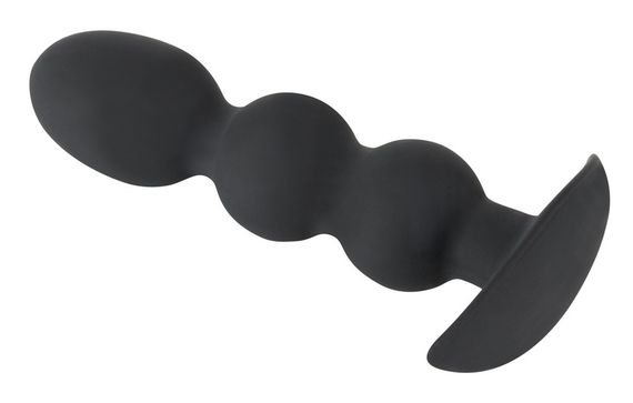 Анальна пробка - Black Velvets Heavy Beads, 145 г | Зображення 3