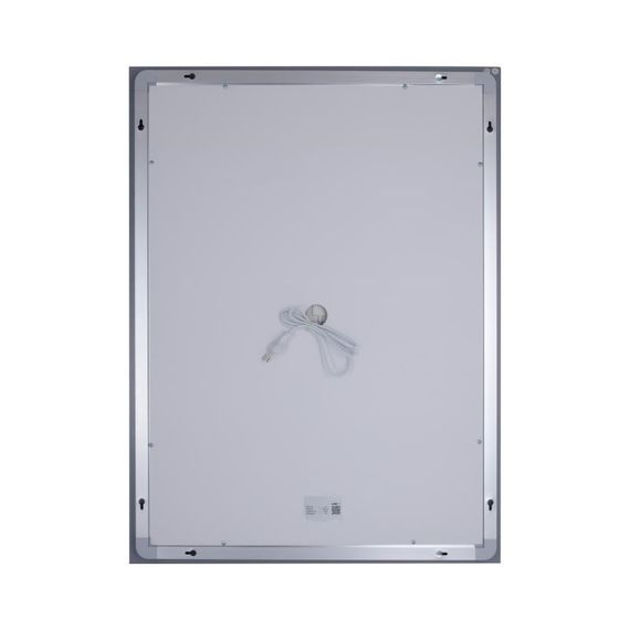 Дзеркало Lidz Kubis 600х800 з LED-підсвіткою Touch, з антизапотіванням, з димером, регітність LD78LF9376080 | Зображення 4