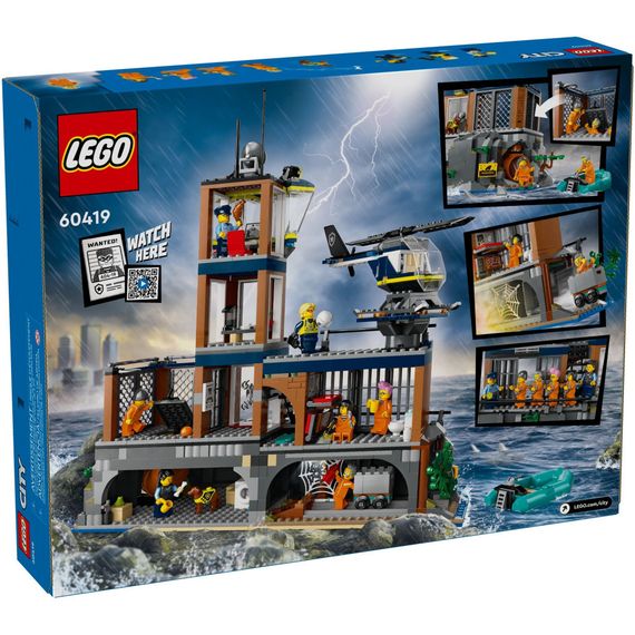 Конструктор LEGO City Поліцейський острів-в'язниця 980 деталей (60419) | Зображення 8