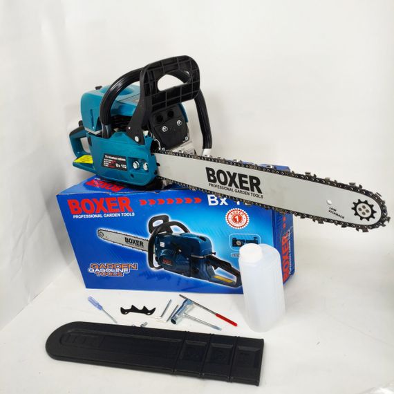 Бензопила Boxer BX-102 5,9 КВт З Двома Напрямними І Ланцюгами BH-89 | Зображення 2