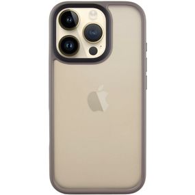 TPU+PC чохол Metal Buttons для Apple iPhone 16 Pro Max (6.9") TPU+PC, Сірий