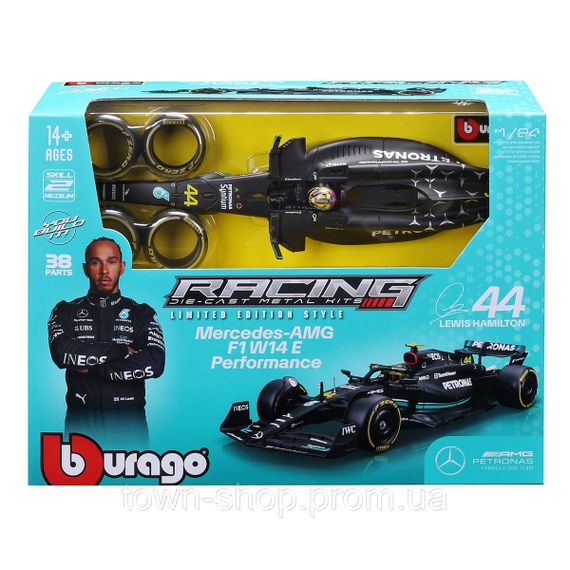 Авто-конструктор - Mercedes-AMG F1 W14 E Performance(1:24)(#44) | Зображення 1