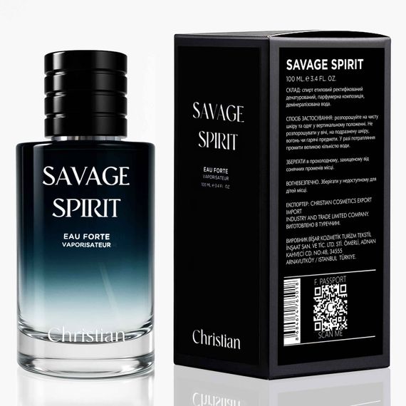 Cristian SAVAGE SPIRIT EAU FORTE Men 100 ml CSB-100