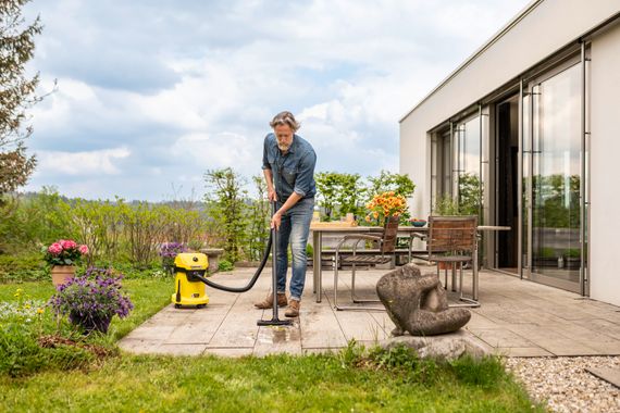 Пылесос профессиональный аккумуляторный Karcher WD 3-18 1.628-550.0 | Зображення 5