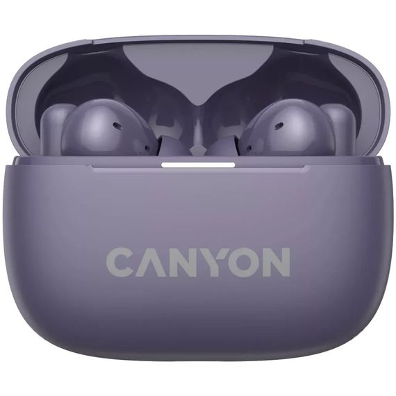 Навушники Canyon TWS-10 OnGo ANC ENC Purple (CNS-TWS10PL) | Зображення 1