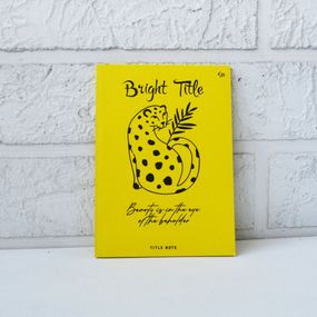 Блокнот 4Profi  "Bright Title note" jaguar 40 листов  формат B6 902583