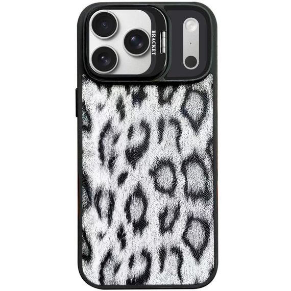 Чохол TPU+PC Wild Leopard with Magnetic Fit для Apple iPhone 15 Pro Max (6.7") Black