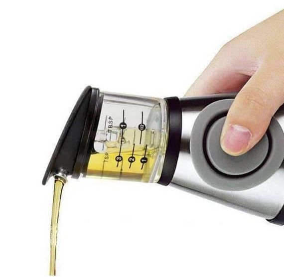 Пляшка з дозатором для олії Press Measure Oil Dispenser