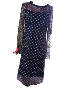 Сукня з сіткою зверху М&M чорний (213867)