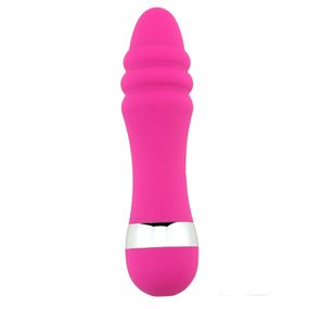Міні-вібратор Babydoll Міні Вібратор Малиновий 1250-8 ААА-1