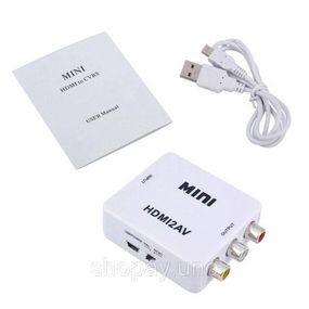 Конвертер HDMI to AV (RCA) Donli av 001 видео и звук (4273)