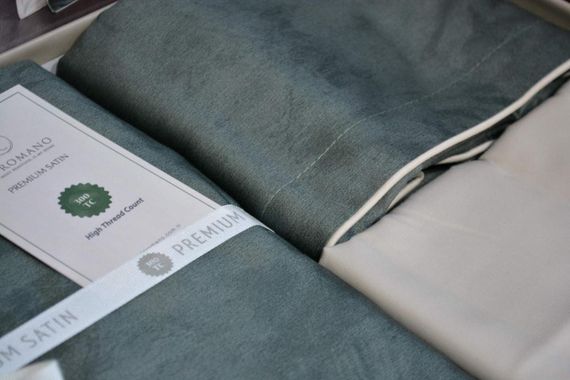 Постільна білизна La Romano Premium Satin 200×220 Marlen Moonmist | Зображення 4