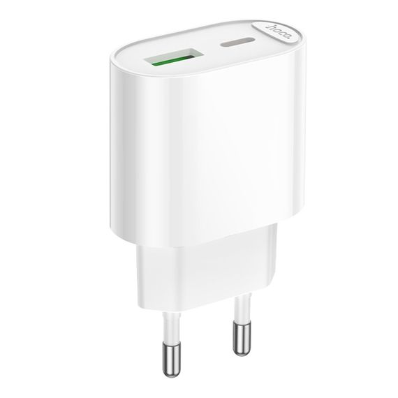 Мережевий зарядний пристрій Hoco C109A 1 USB-C/1USB PD/QC 20W | Зображення 2