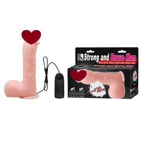 Вибратор на присоске "Strong & Brave Man" BW-008040Z Sex Aura