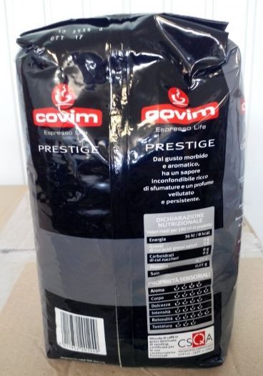 Кофе в зернах Covim Prestige 1кг Италия Ковим Престиж отличный вкус | Зображення 3