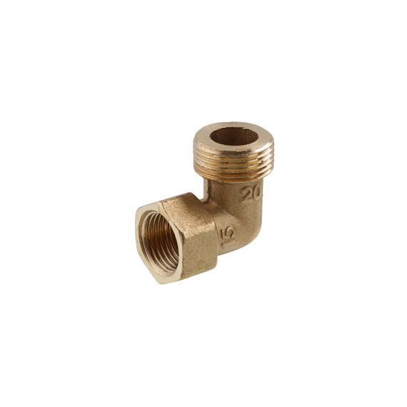 Угольник переходной усиленный LexLine 3/4"х1/2" ВЗ латунный УК0121-В