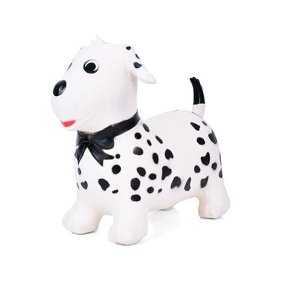 Дитяча іграшка-стрибун "Цуценя" MS 4160(White) гума, до 20 кг