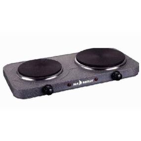 Плитка электрическая SeaBreeze SB-065 2500Вт 2 конфорки 16см+19см диск