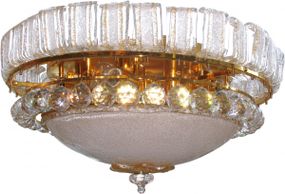Люстра потолочная торт хрустальная E27 60W G (BCL-048C/6)