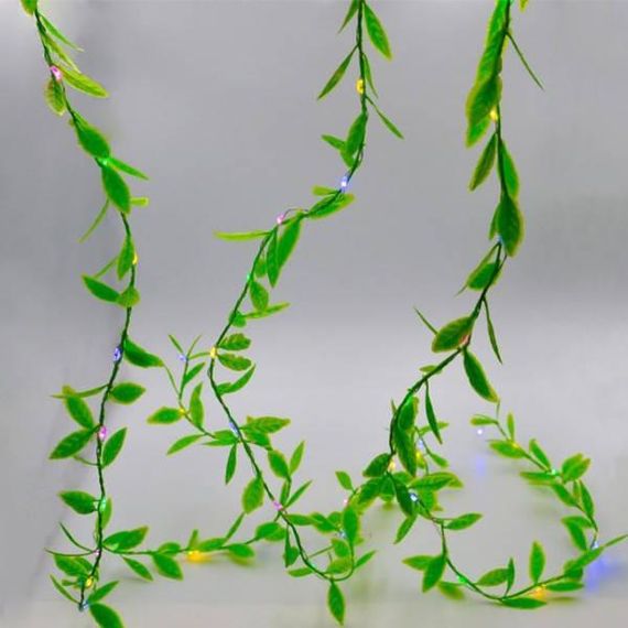 Xmas гірлянда-штора бахрома 200M-9, 3м (Різнокольорова)