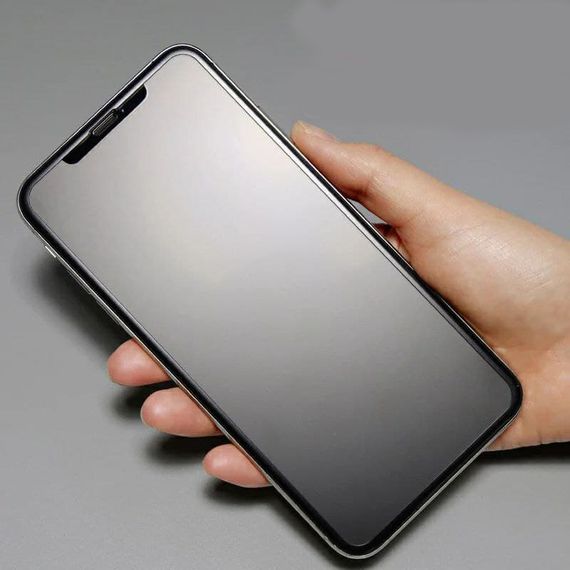 Матове захисне скло 2.5D для iPhone X колір Чорний | Зображення 1