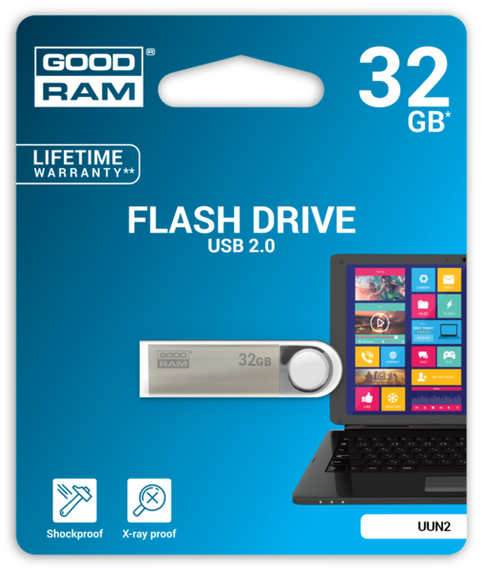 Flash Drive Goodram UUN2 Unity 32GB (UUN2-0080S0R11) | Зображення 1
