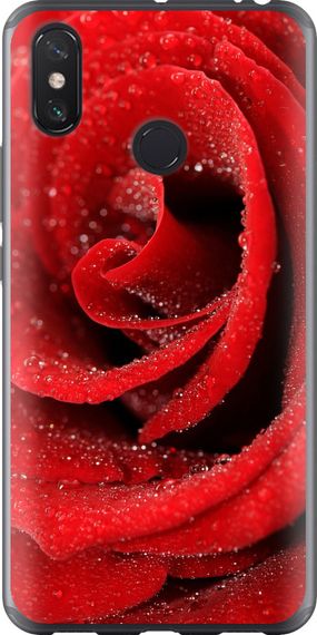 Чехол на Xiaomi Mi Max 3 Красная роза "529u-1534-17620"