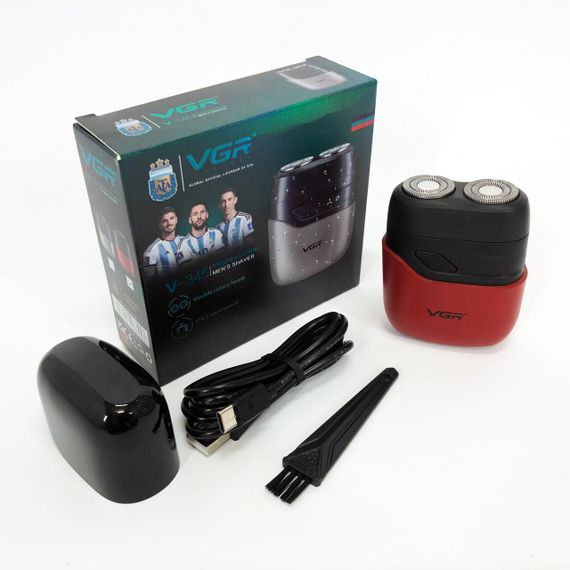 Електробритва VGR V-345. Колір: червоний | Зображення 3