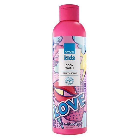 Дитячий гель для душу Avon з фруктовим ароматом 200 мл