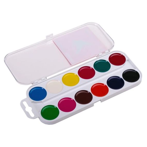 Акварельные краски "Увлечение" 200106, 12 цветов | Зображення 1