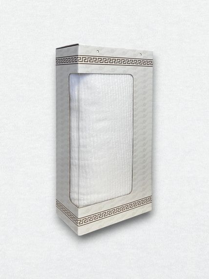 Полотенце махровое ST-1 Kayra 70x140 см. белый | Зображення 1