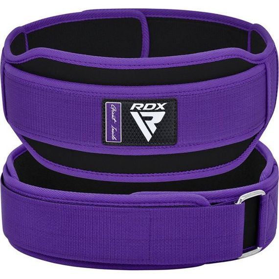 Пояс (тяжелая атлетика) RDX RX5 Double Belt неопреновый Purpel XS