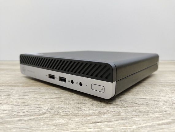 Неттоп HP ProDesk 400 G4 Desktop Mini USFF / Intel Core i3-8100T (4 ядер по 3.1 GHz) / 8 GB DDR4 / 256 GB SSD / Intel UHD Graphics 630 б/в | Зображення 3