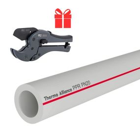 Акционный набор Thermo Alliance: Труба SDR 6, 32×5,4 мм, PN20 40м + Ножницы для пластиковых труб STD-002 d20-40, лезвие с