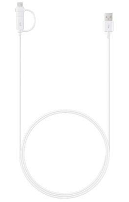 Кабель Samsung USB Combo Type-C &amp; Micro USB, 1.5m White (EP-DG930DWEGRU)