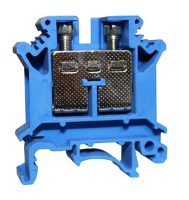 Клема КНГ-UK16 101А 2.5-16мм2 гвинтова синя набірна на DIN-рейку без маркера без кришки Ny95506253