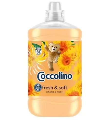 Кондиціонер для білизни Coccolino Fresh & Soft Orange Rush — 68 прань
