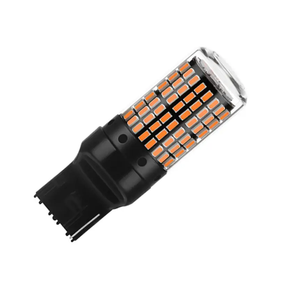 Оранжевая светодиодная автолампа Т20 W21W 7440, 3014х144smd, 24 Вт, 12-24В