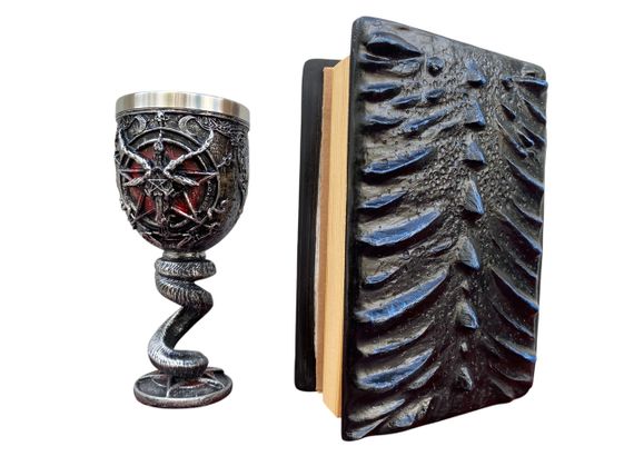 Подарунковий набір Келих 3 Бафомет і Блокнот 3 «Книга тіней і Глубін» | Зображення 1