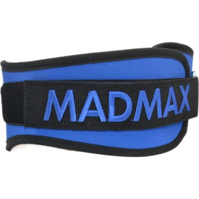 Атлетический пояс MadMax MFB-421 Simply the Best неопреновий Blue S (MFB-421-BLU_S) | Зображення 7