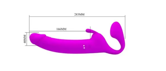 Безременной вибрострапон Pretty Love - ZANINI, BW-040171 sexstyle | Зображення 5