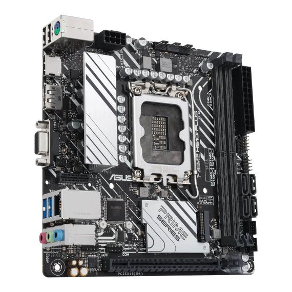 Материнcька плата ASUS PRIME H610I-PLUS-CSM s1700 H610 2xDDR5 M.2 HDMI D-Sub DP mITX 90MB1GB0-M0EAYC | Зображення 4