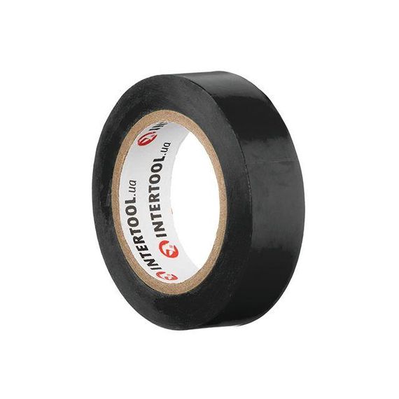 Стрічка ізоляційна 10 м чорна — Купити в Харкові, Києві INTERTOOL IT-00111 | Зображення 2