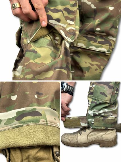 Тактичні штани Softshell "Яструб" Мультикам, Розмір 54/5 | Зображення 9