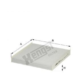 Фильтр салона Honda Civic/CR-V/CR-Z/Jazz 09 -, Hengst, E3929LI,