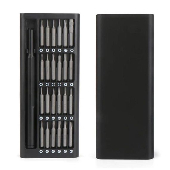 Набір магнітних викруток 24в1 в кейсі, Torx Hex Precision DIY / Магнітні біти для ремонту телефонів / Міні викрутки | Зображення 2