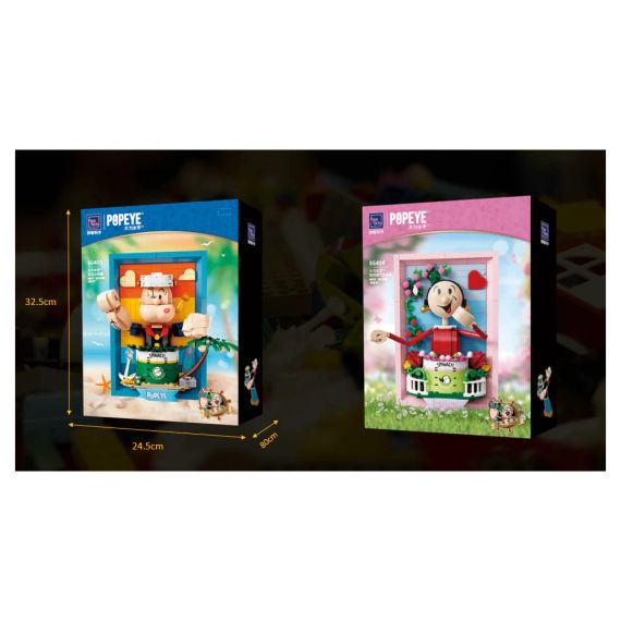 Конструктор Pantasy Popeye Olive Oyl (86404) | Зображення 4