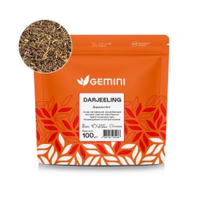 Чай листовий Gemini Darjeeling Black Дарджилінг Блек 100г